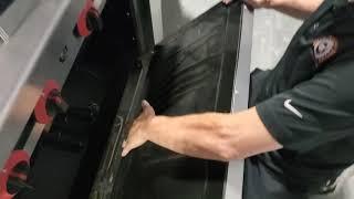 Oven door installation