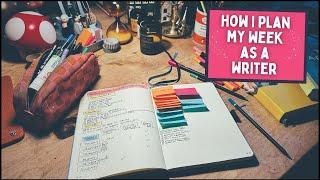 HOW I PLAN MY CREATIVE DAY AND WEEK | increased productivity and focus for writers