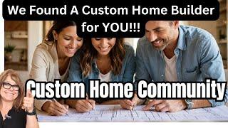 Design Your Next Home  In This Custom Home Community in Houston