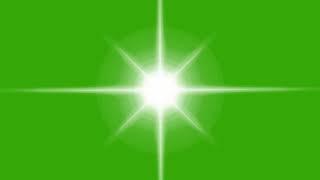 Shine light effects green screen, flare, glow, shining, sparkling FREE