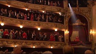 Queen Margrethe II of Denmark - 50 years on the throne - Golden jubilee at the Royal Danish Theatre