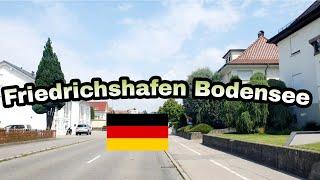 Friedrichshafen Bodensee Driving Tour   2022 Germany || 4k Bodensee Germany 