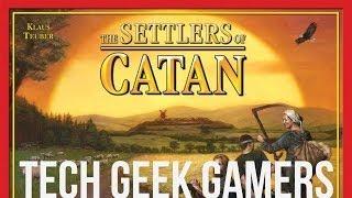 Let's Play Settlers of Catan - Board Game Play Through