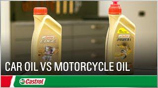 Car oil or motorcycle oil: what's the difference? | Car engine oil explained | Castrol U.K.