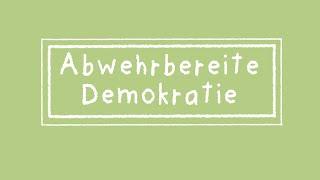 Abwehrbereite Demokratie