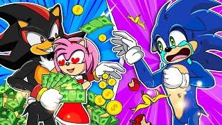 Poor SONIC Vs Rich Shadow: Amy Betrayed Sonic And Fall In Love With Shadow?! | Sonic the Hedgehog 2