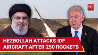 Hezbollah Attacks Iron Dome Factory; Missile Fired At Israeli Jet After 250 Rocket Blitz | Watch