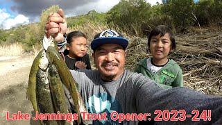 San Diego Trout fishing! Lake Jennings Opener 2023-24!