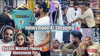 Honeymoon Ki Shopping Dubai Jare Hai | Ayesha Phenegi Western | Fokats | Abresh & Zeeshan