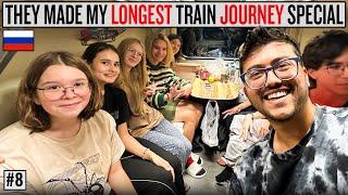 INSIDE WORLD’S LONGEST TRAIN JOURNEY (9200 KMS) || INDIAN IN RUSSIA 