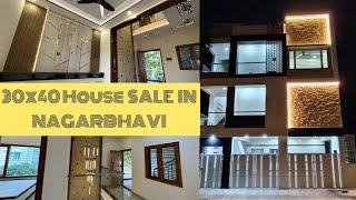 4BHK 30x40 house for sale in Nagarbhavi - 89a