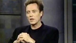 Christopher Walken on Late Night (1992)