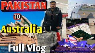 Pakistan  to Australia  Complete journey | Islamabad to Sydney | Pakistani student in Sydney