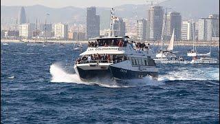 “Barcelona ship tour 4k -  barcelona tour