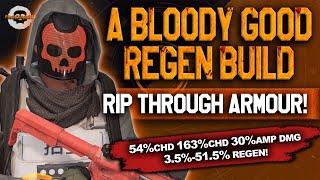 A BLOODY GOOD REGEN BUILD with BIG DAMAGE & INSANE REGEN! The Division 2 TU20 #thedivision2 #pvp