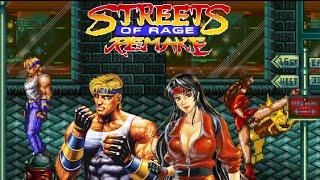 Streets Of Rage Remake V5.2 - Axel & Blaze SOR1 - Route SOR1