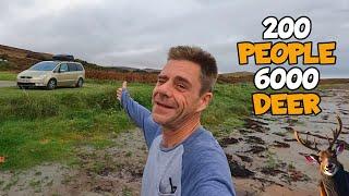 Is THIS Scotlands Most Remote Island - The Isle Of JURA ( car camping scotland )