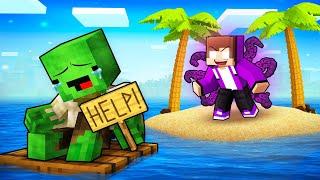 JJ Became Dark and Kicked Mikey Out of the Island in Minecraft (Maizen)