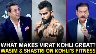 #WasimAkram & #RaviShastri Reveal #ViratKohli’s Intense Fitness Routine | #ChampionsTrophy | ZA1F