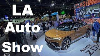 LOS ANGELES AUTO  SHOW  2023 (LA Auto Show). All roads lead to LA Auto Show!  4k HDR