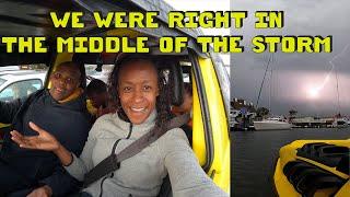 STORM CHASE IN RIVER | STORM ELENOR | Boat Car Adventures | Family Adventure Around The World