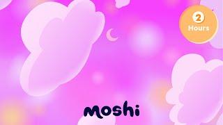 2 Hours of Soothing Pink Noise | Moshi Kids