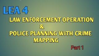 POLICE OPERATIONAL PROCEDURE rule 1 to 4