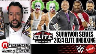 Ringside Collectibles Unboxing: WWE Survivor Series 2024 Elite Full Set of Wrestling Action Figures!