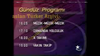 Star TV Yayın Akışı - 24 Eylül Cumartesi 1994.