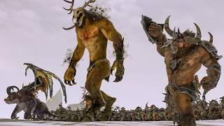 BEASTMEN vs NURGLE - Warhammer Battle