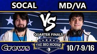 TBH6 SSBM Crews - MD/VA Vs. SoCal - Smash Melee Quarter Finals