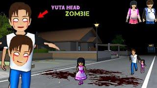 Zombie Kepala Yuta Menghantui Mio Aida || Sakura School Simulator Drama Story 