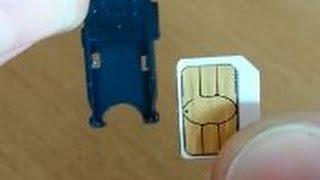 Micro SIM zu Nano SIM zuschneiden - in 5 Minuten!! Anleitung Tutorial