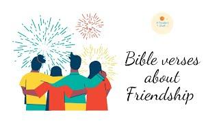 Bible verses about Friendship