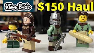 $150 K-town bricks haul! Medieval peasant and more!