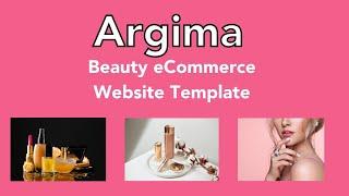 Argima - Beauty eCommerce Website Template | Beauty eCommerce Bootstrap 5 HTML Template