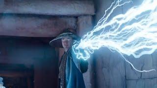 All of Lord raiden’s powers scenes from mortal Kombat (2021)