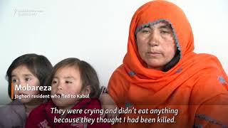 Women, Children Flee Fighting In Hazara Districts Of Afghanistan