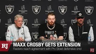 Raiders DE Maxx Crosby gets extension