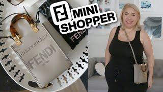 Fendi Sunshine Mini Shopper Tote Bag Review - How to Wear It - What Fits Inside