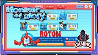 Secret trick to become STRONG trainer (ROTOM ) MONSTER OF GLORY | ANDROKIT GAMING