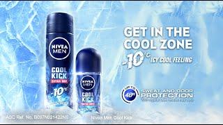 Things heating up? Get in the #CoolZone with NIVEA MEN Cool Kick!