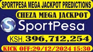 SportPesa MEGA JACKPOT Predictions | 29th December 2024