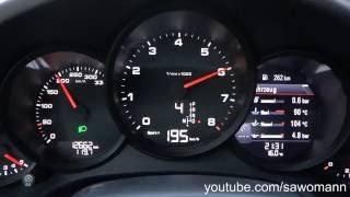 2016 Porsche 911 Carrera 2 Cabriolet 991 Facelift 370 HP 0-200 km/h Acceleration