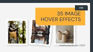 35 CSS Image Hover Effects
