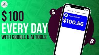 Earn Over $100 Again and Again with Free Google and AI Tools