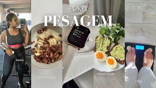 DIÁRIO DA DIETA - SEMANA DE PESAGEM E EMAGRECI -12kg