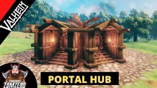 Valheim - How To Build A 14 Way Portal Hub