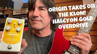 Origin takes on the KLON! ORIGIN EFFECTS HALCYON GOLD OVERDRIVE