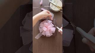 How to tie a special ribbon | 선물포장 리본 묶는법